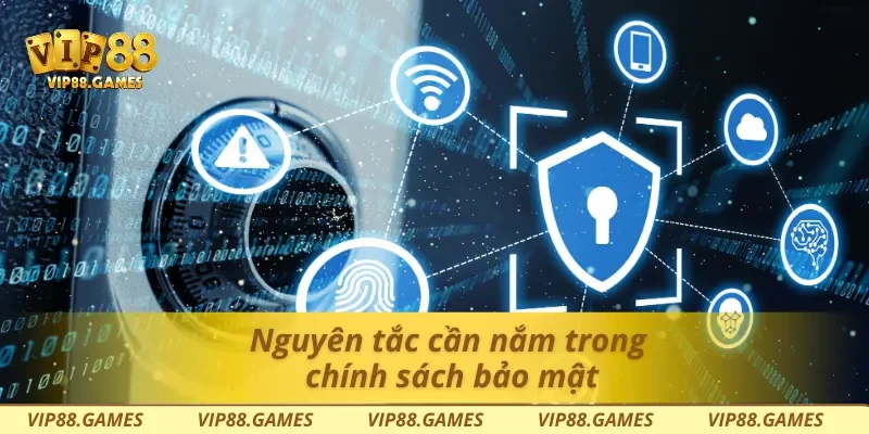 Nguyên tắc cần nắm trong chính sách bảo mật